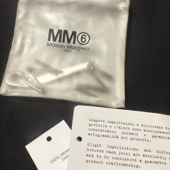 Maison Martin Margiela Silver Number barrette main image 5